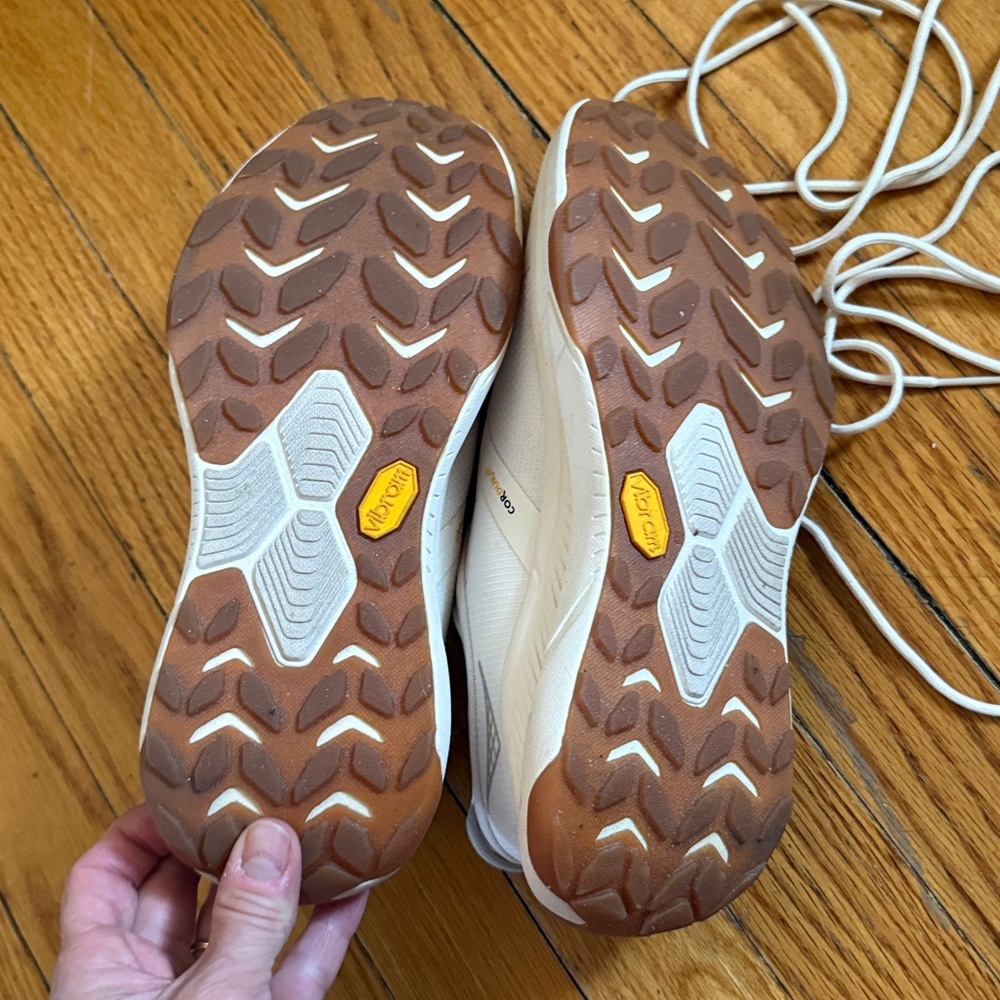 Hoka One One Transport Egg Nog off white cream 7.5 - Picture 8 of 9